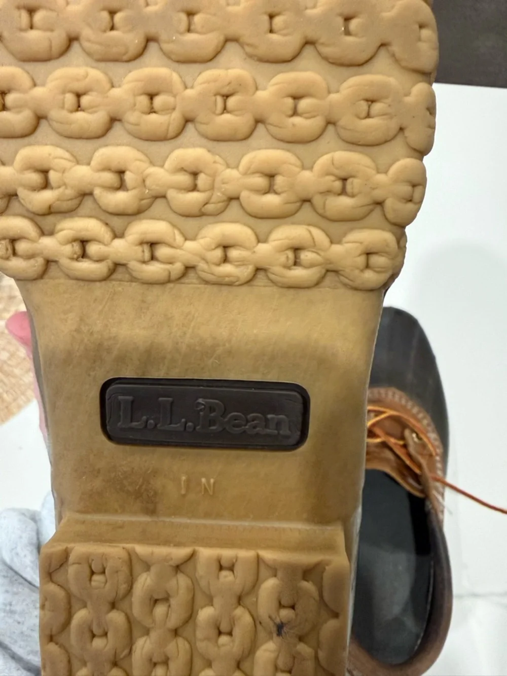 L. L. Bean Men's Bean Boots, Gumshoes— size 11